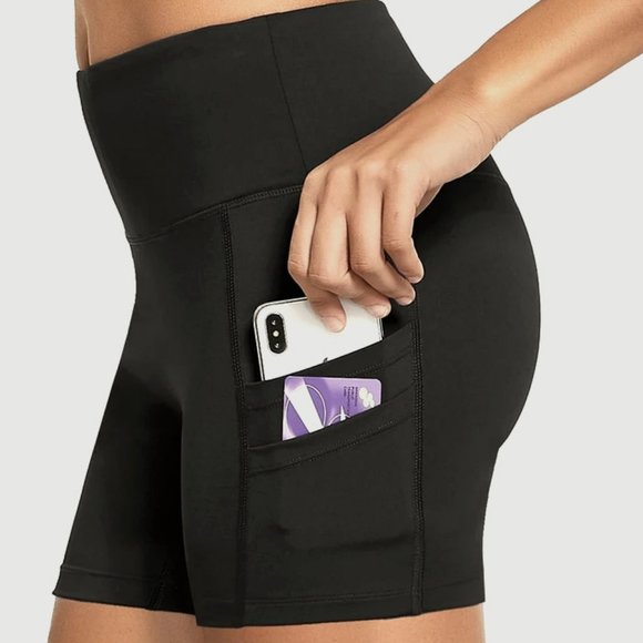 BA LEAF | Pocketed Yoga Workout Shorts 2XL NWT - Picture 1 of 4